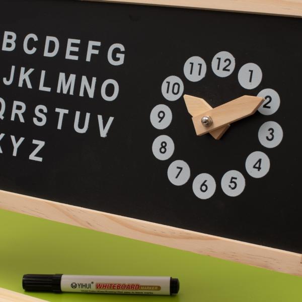 Dřevěná tabule pro děti 2v1 Montessori Baby Mix (obrázek 4)