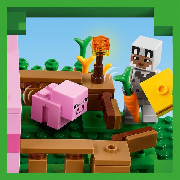 LEGO® Minecraft® 21268 Prasátkový domek (obrázek 8)