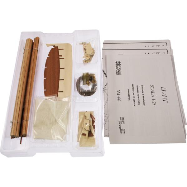 COREL Llaut rybářská loď 1:25 kit