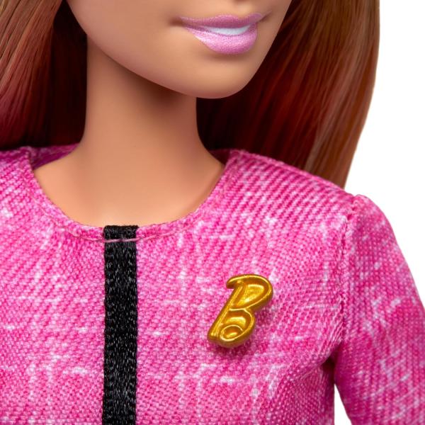 Mattel Barbie lídryně budoucnosti - hnědovláska v kalhotovém kostýmu (obrázek 6)
