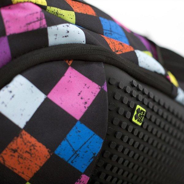 PIXIE CREW studentský batoh barevné kostky