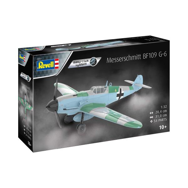 EasyClick ModelSet letadlo 63653 - Messerschmitt Bf109G-6 (1:48)