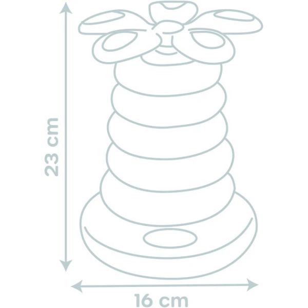 Smoby Little - Pyramída Roly Poly (obrázok 3)