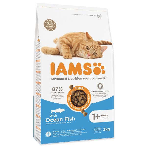 Krmivo IAMS Cat Adult ocean fish 3kg (obrázek 3)