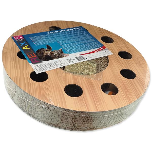 Škrábadlo Magic Cat Interactive kruh 1 kartonové 33x33x6cm (obrázek 3)