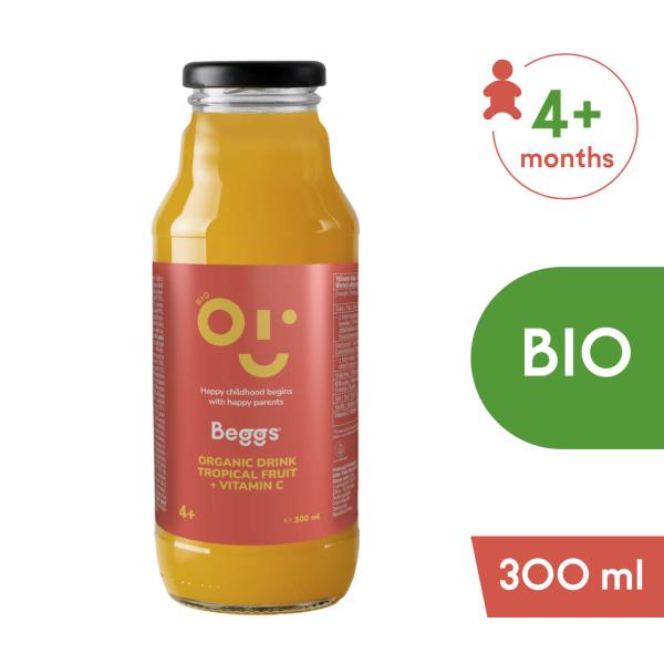 Beggs BIO Nápoj tropické ovoce (300 ml)