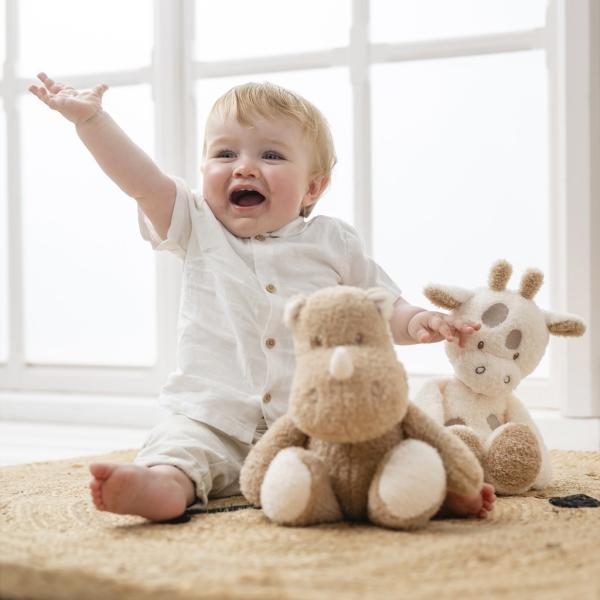 NATTOU Hračka plyšová Teddy žirafa 34 cm