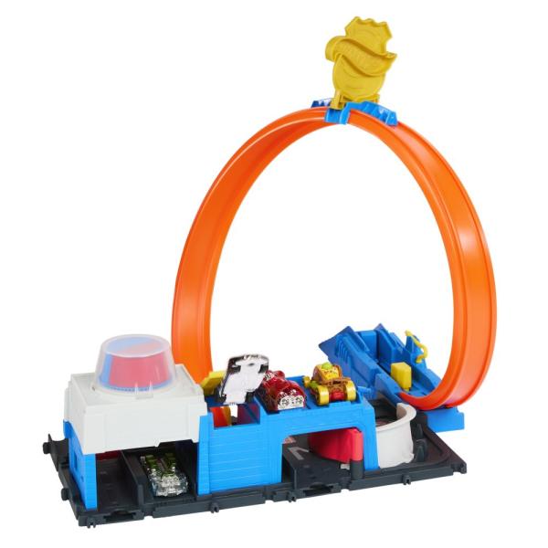 Mattel Hot Wheels City Super policejní stanice (obrázek 3)