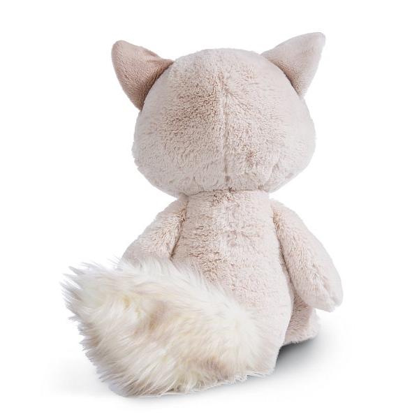 NICI plyš Love Kočička huňatá 25cm, sedící, GREEN (obrázek 4)