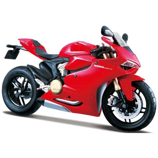 Maisto - Motocykel so stojanom, Ducati 1199 Panigale, 1:12