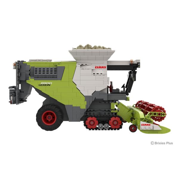 BRIXIES Plus 222.734 CLAAS LEXION 8900 TERRA TRAC - kombajn s přívěsem, 1498 k (obrázek 11)