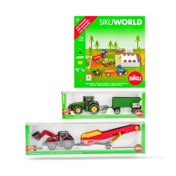 Siku Farmer - set zemědělské stroje B, 1:50