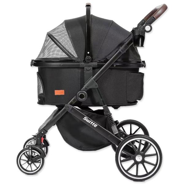 Kočárek Switt 62x90x108cm černý, černá konstrukce