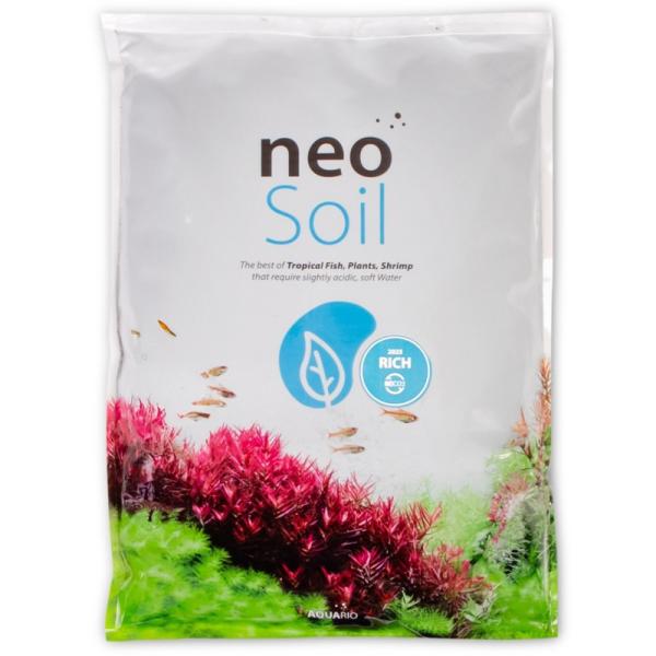 Neo Soil Plant No CO2 RICH - substrato per acquario piantumato 8l