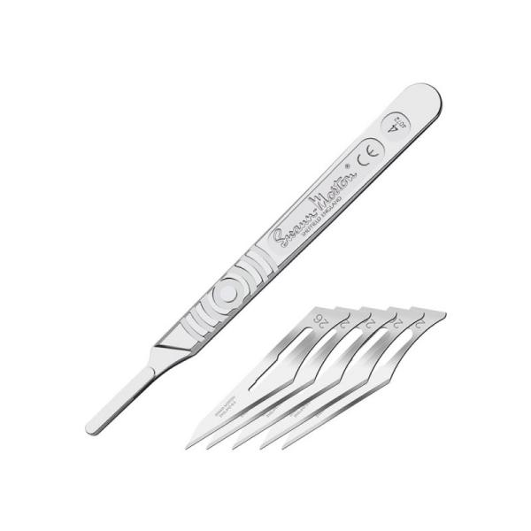 Modelcraft skalpel kovový, čepele #26A (5)