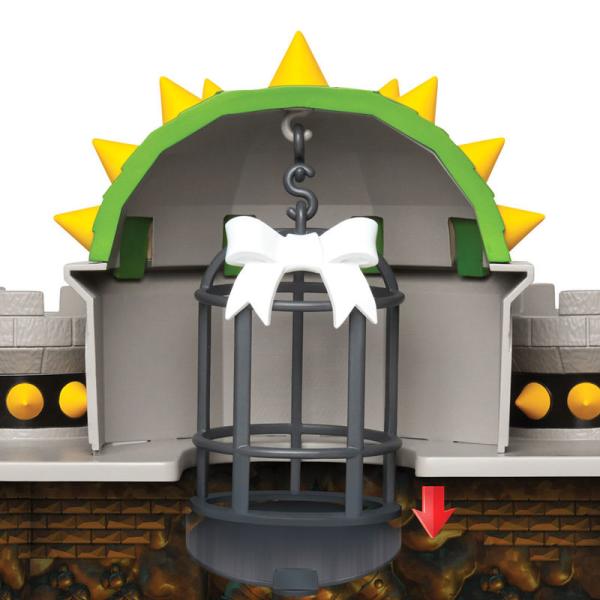 Nintendo Hrací sada Deluxe Super Mario a Bowser s hrad se zvukem (obrázek 3)