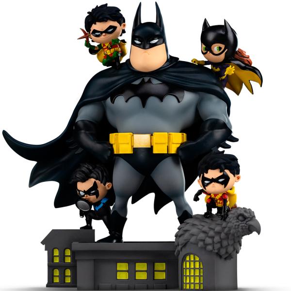 Iron Studios DC Comics - Batman Family Animated Icons Deluxe