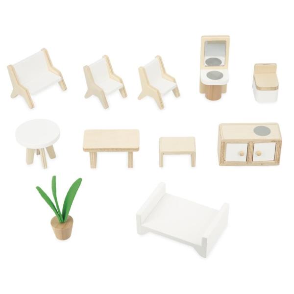 Janod Dřevěný domeček pro panenky Twist (obrázek 7)