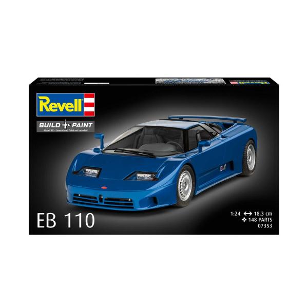 Plastic ModelKit auto 07353 – Bugatti EB110 (1:24)