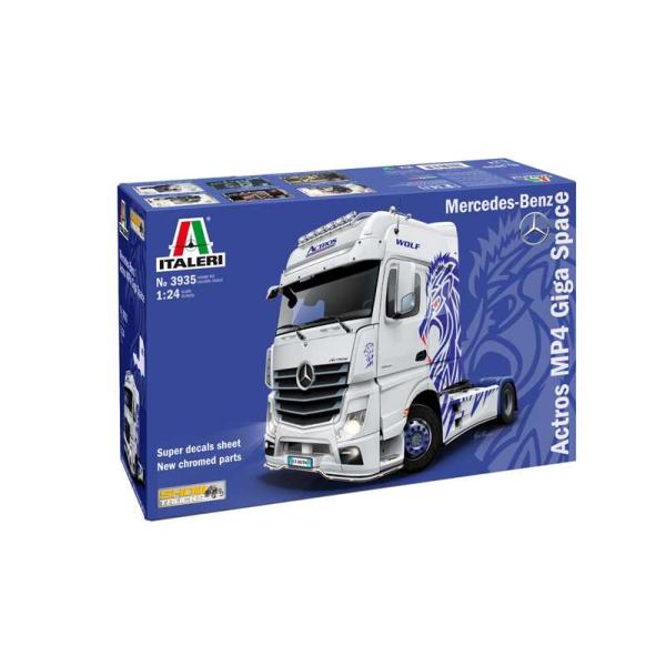 Model Kit truck 3935 - Mercedes-Benz ACTROS MP4 Giga Space (1:24)