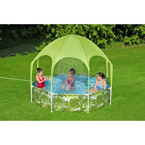 Bestway 56432 Dětský zahradní bazén 244 x 51 cm, zelený (obrázek 6)