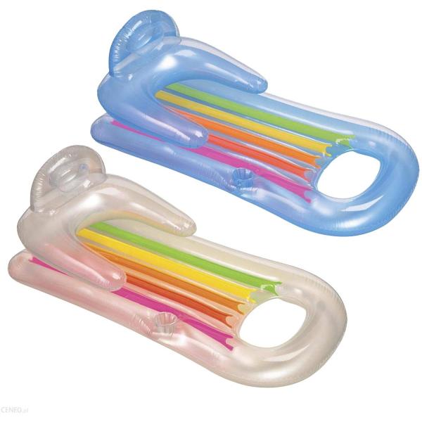 Intex 58802, Colchoneta Ligera de Polipropileno, sillón bronceador, Unisex, Multicolor, 160x85 cm-image