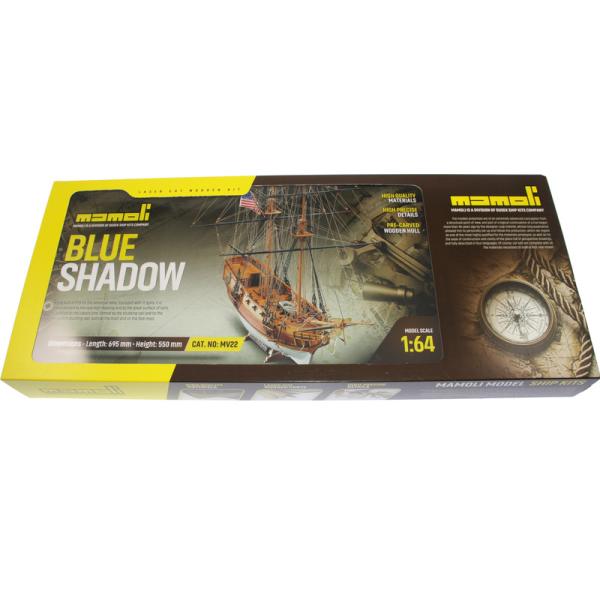 MAMOLI Blue Shadow briga 1778 1:64 kit (obrázek 4)