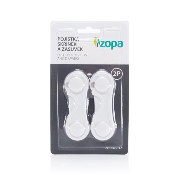 Pojistka skříněk a zásuvek 2ks, white (obrázek 6)