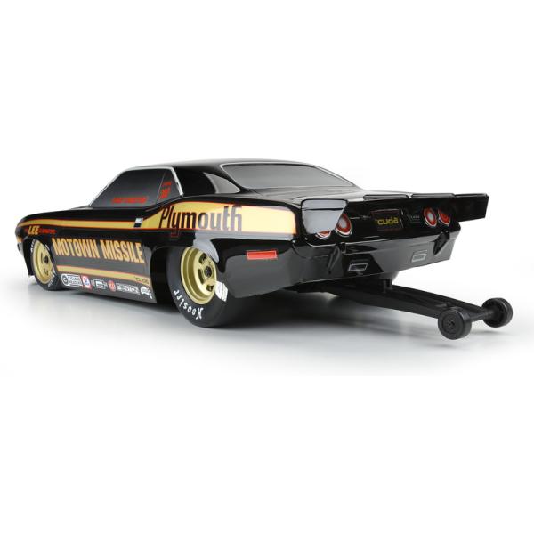 Pro-Line karosérie 1:10 Plymouth Barracuda Motown Missile 1972 (Drag Car) (obrázek 4)