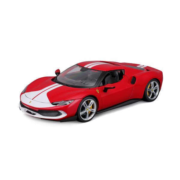 Bburago 1:18 Ferrari 296 GTB Assetto Fiorano - Červená