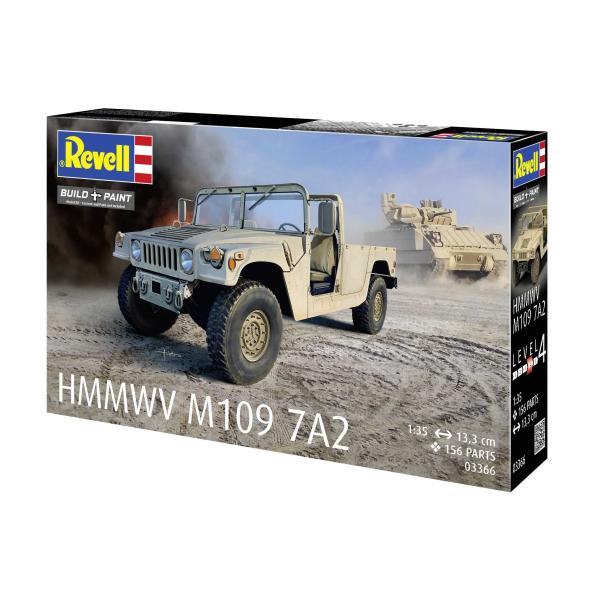 Plastic ModelKit military 03366 - HMMWV M1097A2 (1:35) (obrázek 4)
