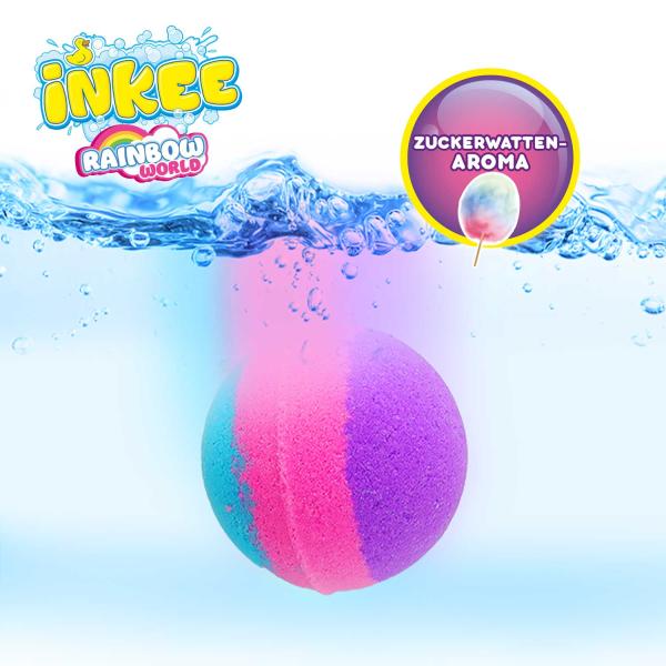 INKEE- Rainbow world 3x šumivá bomba