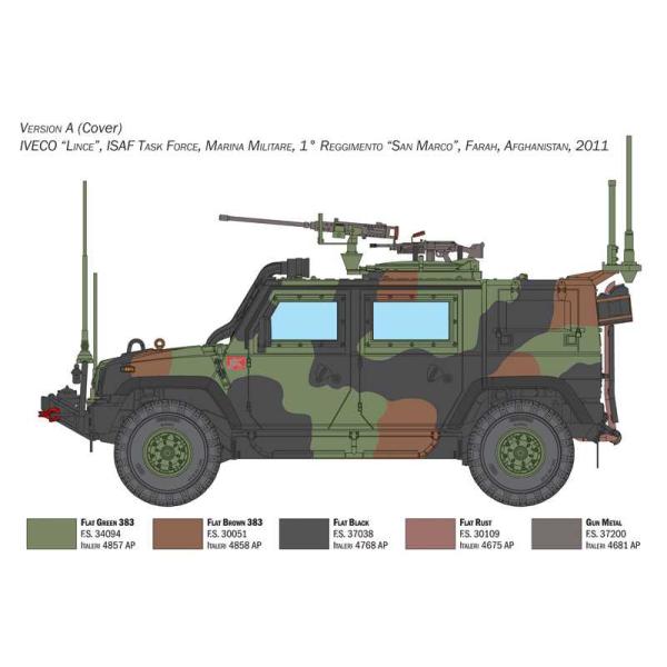 Model Kit military 6766 - VTLM Lince (1:35) (obrázek 5)