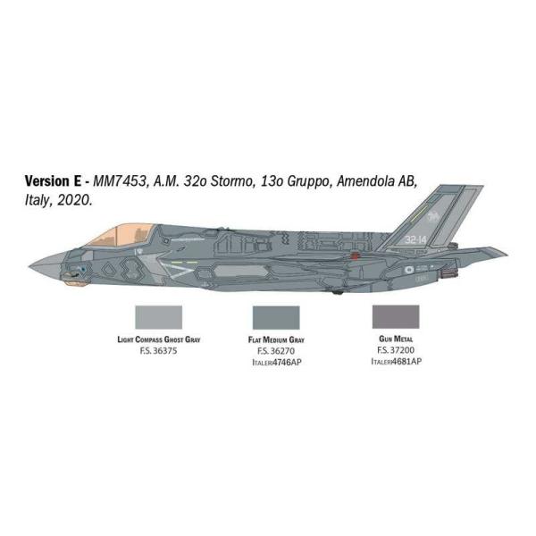 Model Kit letadlo 92810 - F-35B Lightning (1:48) (obrázek 8)