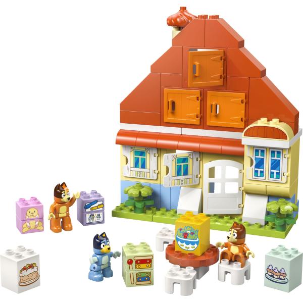 LEGO® DUPLO® 10459 Dům Bluey a paměťová hra