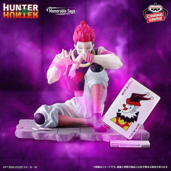 Bandai Hunter X Hunter Memorable Saga Special – Hisoka Morow, 13 cm