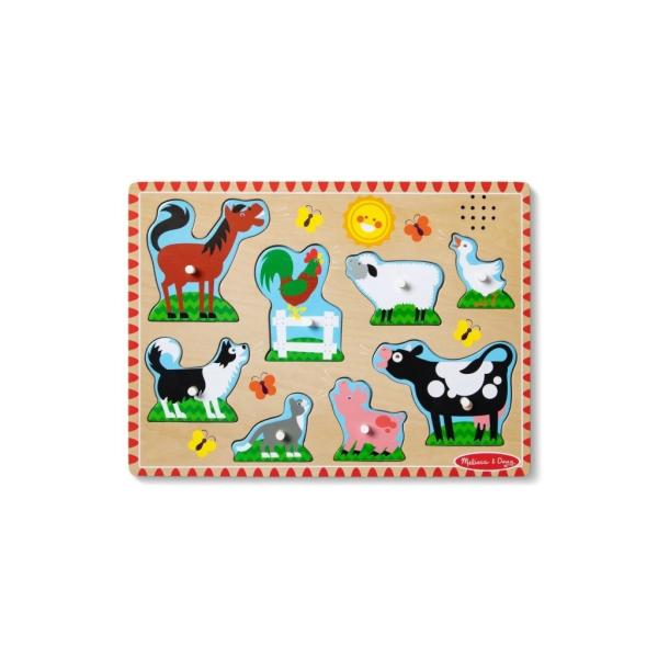 Melissa & Doug Puzzle se zvukovými efekty