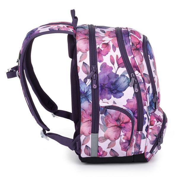 Studentský batoh s květinovým vzorem Topgal SURI 25028