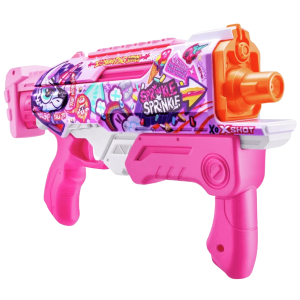 ZURU X-SHOT Vodní pistole Skins - Hyperload Fast fill - růžová