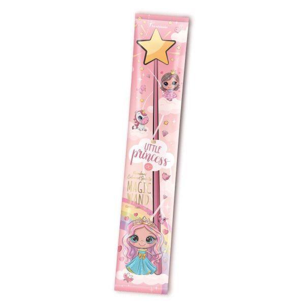 KÚPEĽ farbiaci prútik 90g LITTLE PRINCESS zanecháva modré a červené farebné stopy vo vode