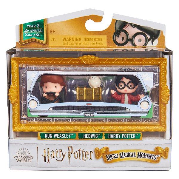SpinMaster HARRY POTTER Paquete Doble Mini Figuras Harry y Ron con accesorios