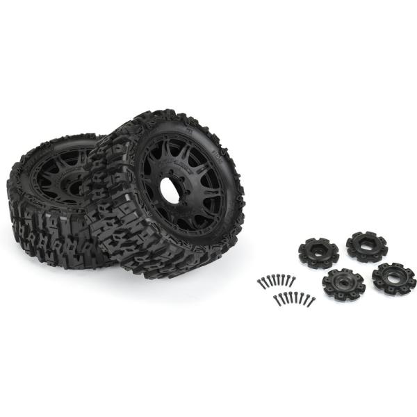 Pro-Line kolo s pneu 1:6 Trencher 5.7”, H24 disk černý 8x48 Hex (2) (obrázek 4)
