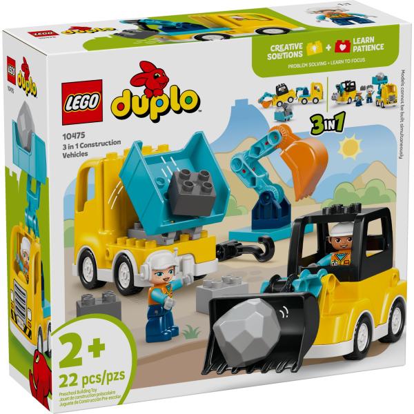 LEGO® DUPLO® 10475 Vozidla na stavbě 3 v 1 (obrázek 3)
