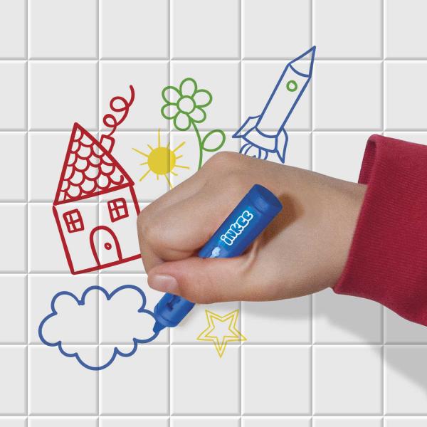 Barevné pastelky do koupele INKEE