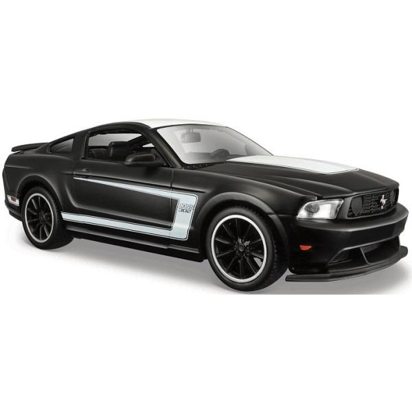 Maisto - Ford Mustang Boss 302, matný čierny, 1:24