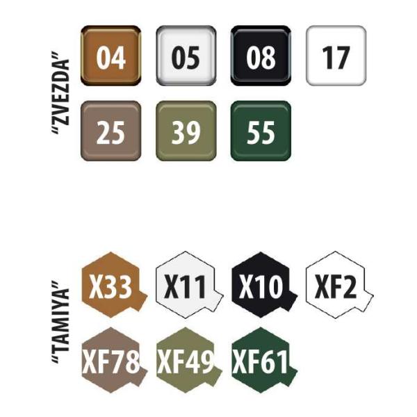 Model Kit military 3721 - Sovětská samohybná děla ISU-152 (1:35) (obrázek 7)