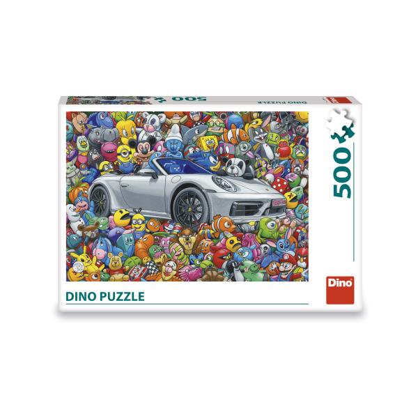 Puzzle Erikovy hračky 500 dílků