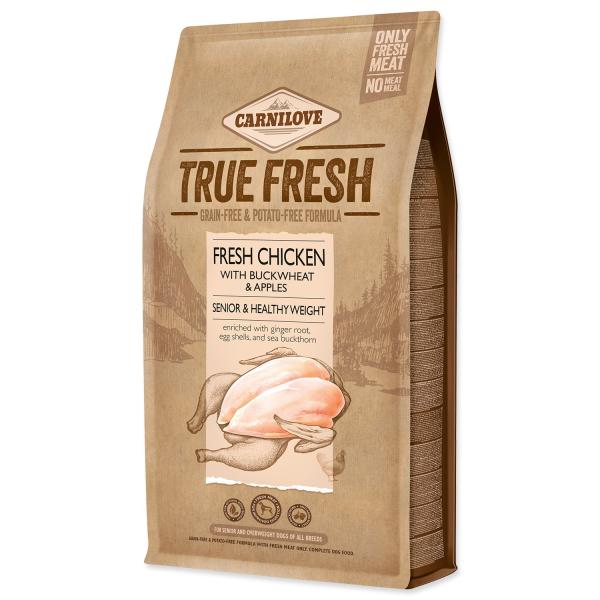 Krmivo Carnilove True Fresh pro seniory Healthy Weight Chicken 4kg