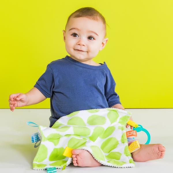 Dečka maznacia na C kroužku Little Taggia zelené tečky 0m + (obrázek 5)