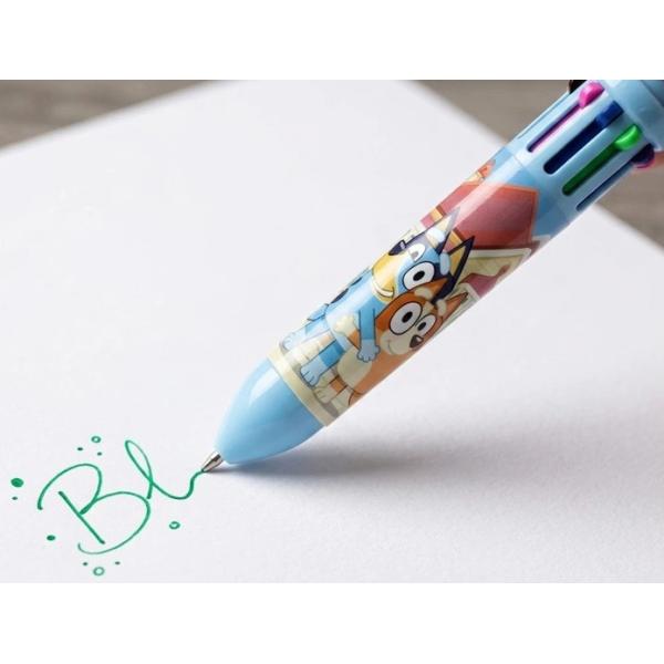 Bluey multifarevné pero 16,5cm s 10barvami na kartě (obrázek 3)